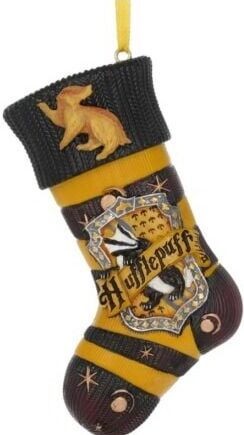 Harry Potter Julepynt Hufflepuff Strømpe Nemesis Now