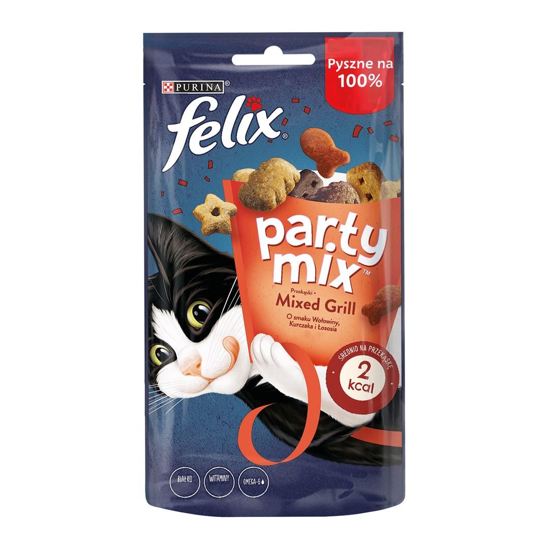 Kattegodbidder Purina Felix Party Mix Mixed Grill