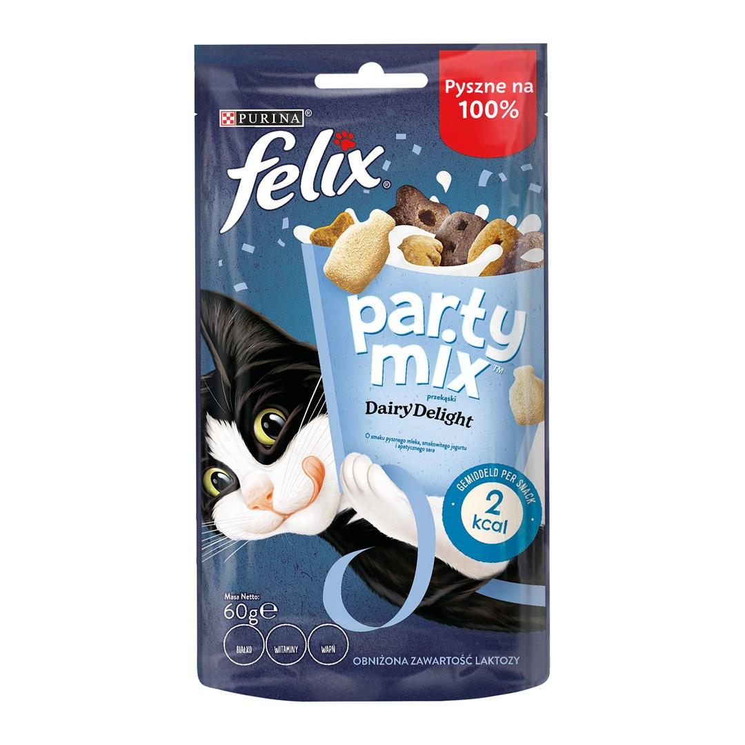 Kattesnack Purina Felix Party Mix Dairy Delight