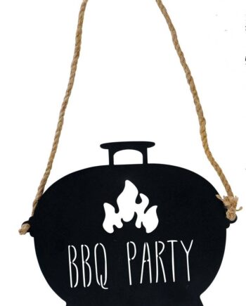 Skilt Bbq Party