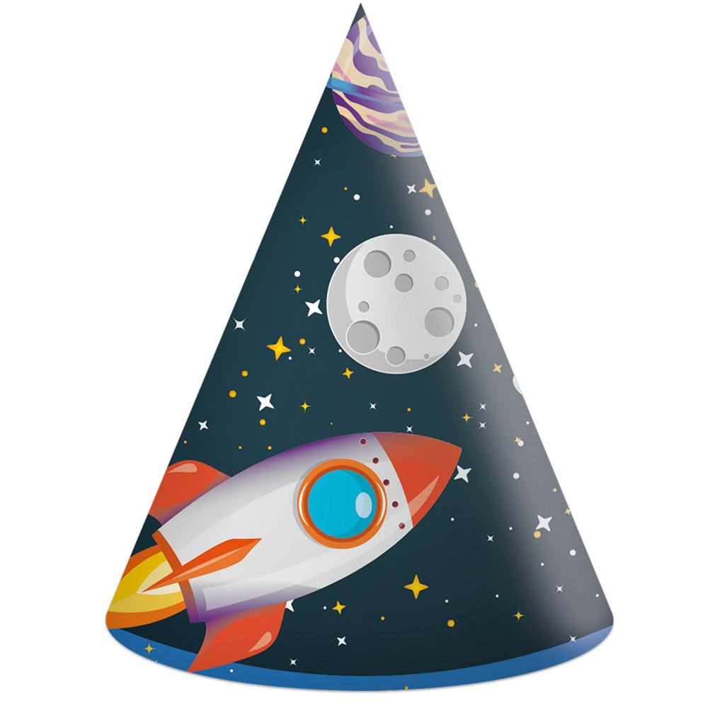 Space Party Hatte Stk