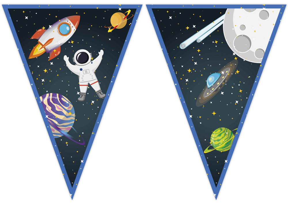Space Party Vimpelbanner