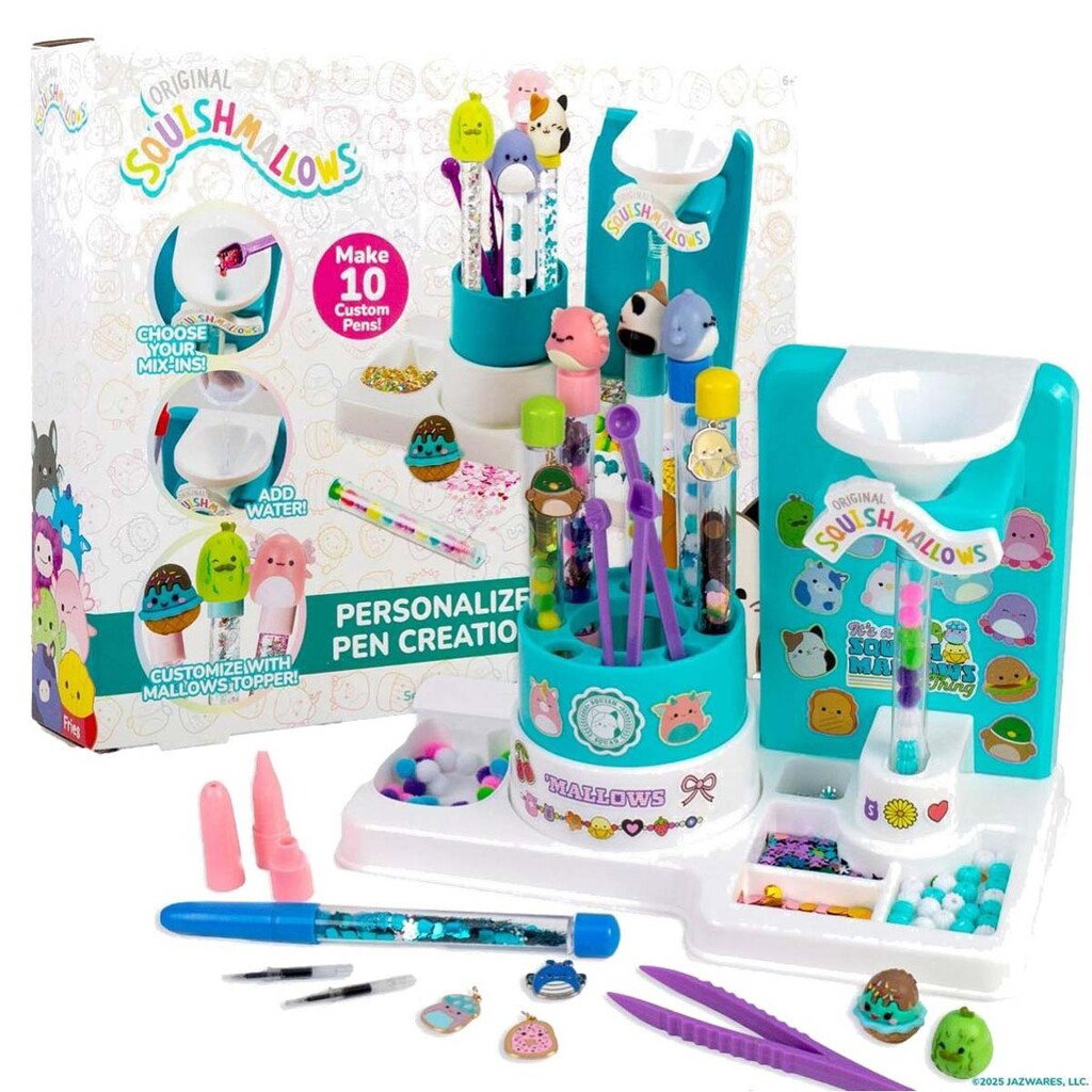 Squishmallows Pen Creations Lav Kuglepenne Kreativitetssæt Geekd